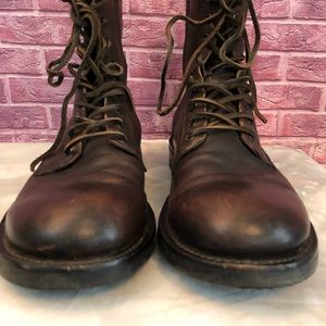 frye folsom plain toe boot
